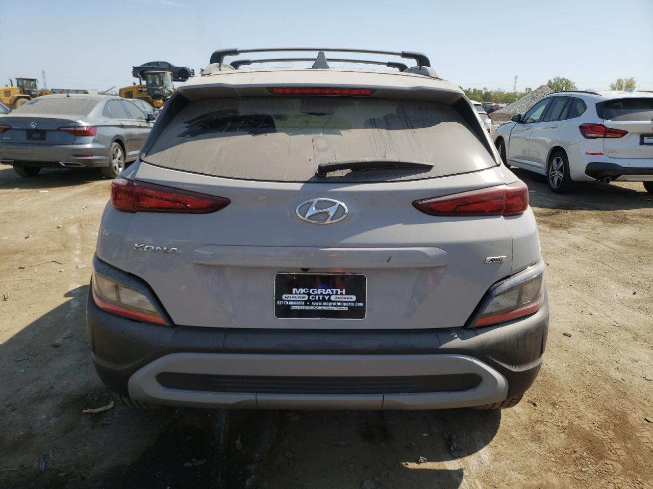 2022 HYUNDAI KONA SEL VIN:KM8K6CAB3NU921133