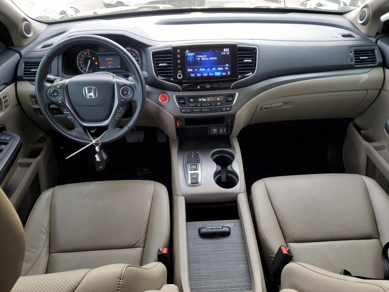 2022 HONDA RIDGELINE RTL VIN:5FPYK3F5XNB020497