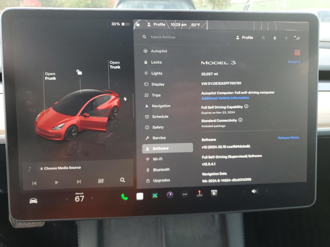 2023 TESLA MODEL 3  VIN:5YJ3E1EA5PF700761