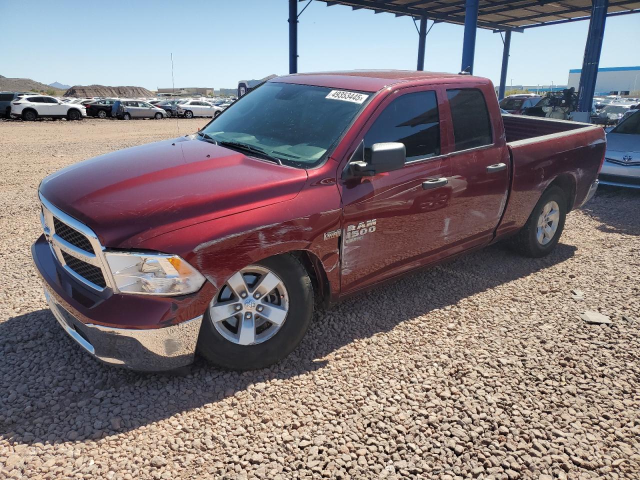 2022 RAM 1500 CLASSIC TRADESMAN VIN:1C6RR6FT4NS154568