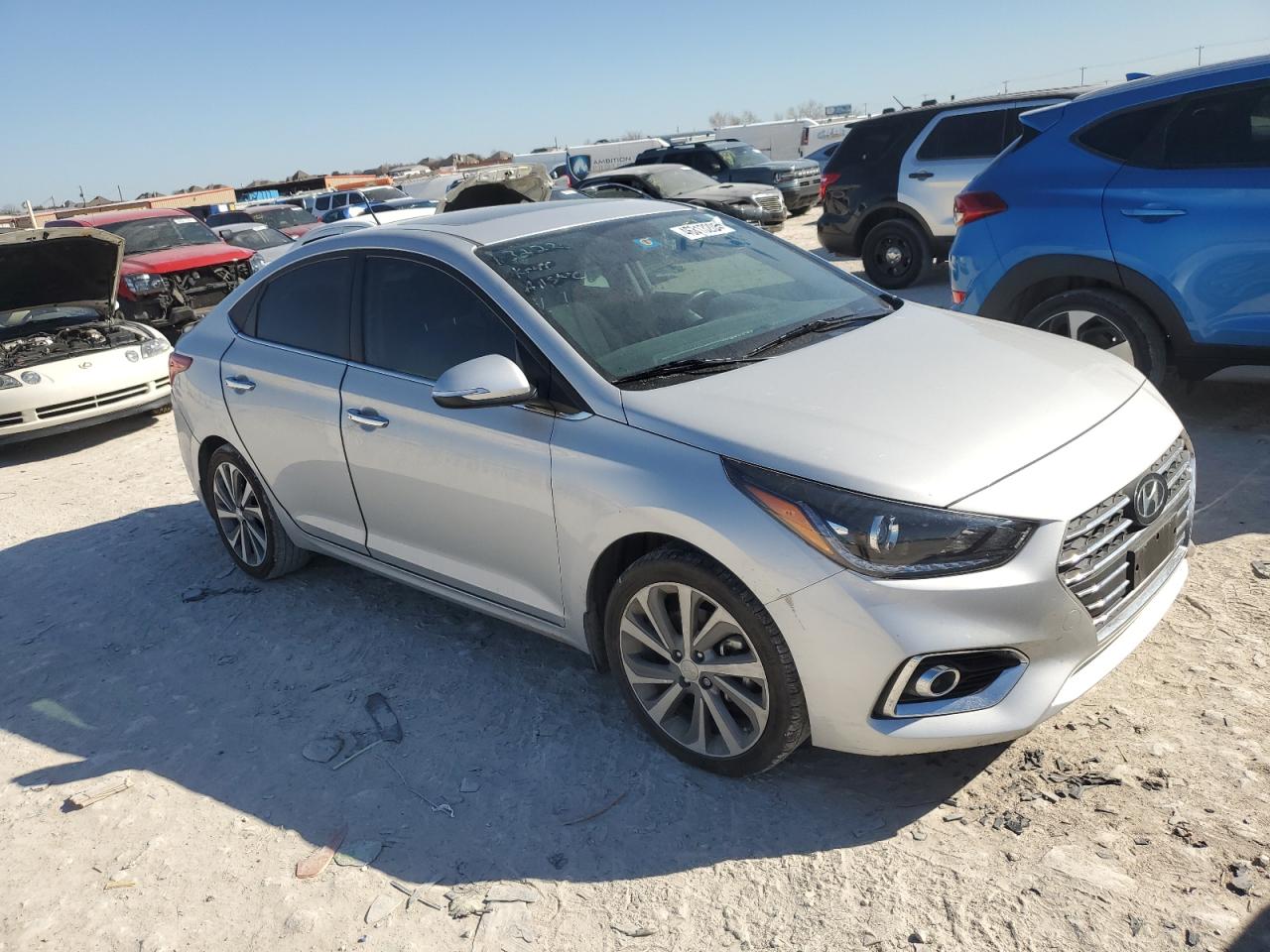 2022 HYUNDAI ACCENT LIMITED VIN:3KPC34A61NE165830