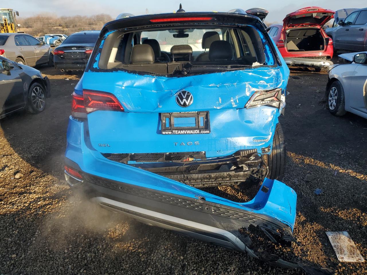 2023 VOLKSWAGEN TAOS SEL VIN:3VV2X7B26PM335932