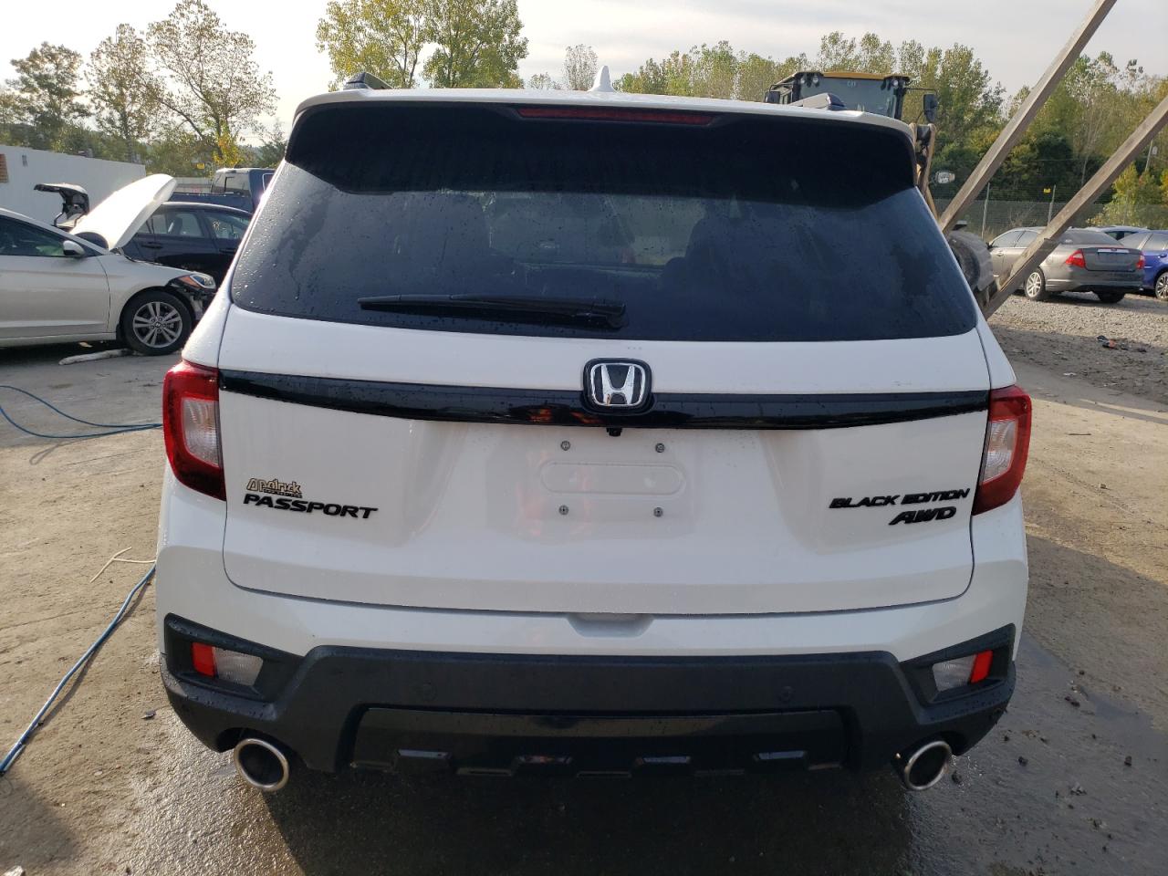 2024 HONDA PASSPORT BLACK EDITION VIN:5FNYF8H84RB001452