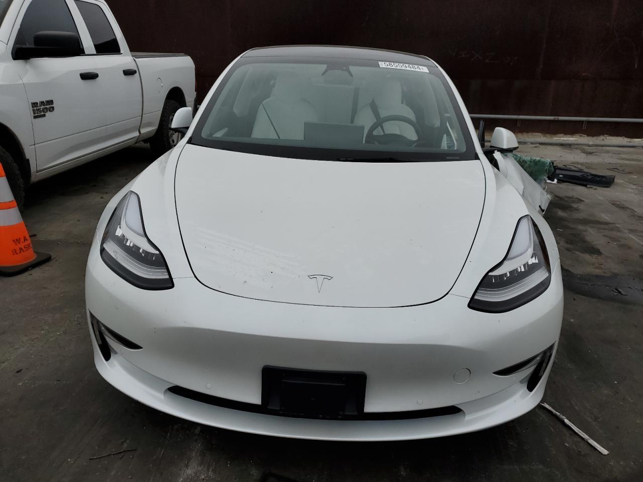 2022 TESLA MODEL 3  VIN:5YJ3E1EB5NF245366