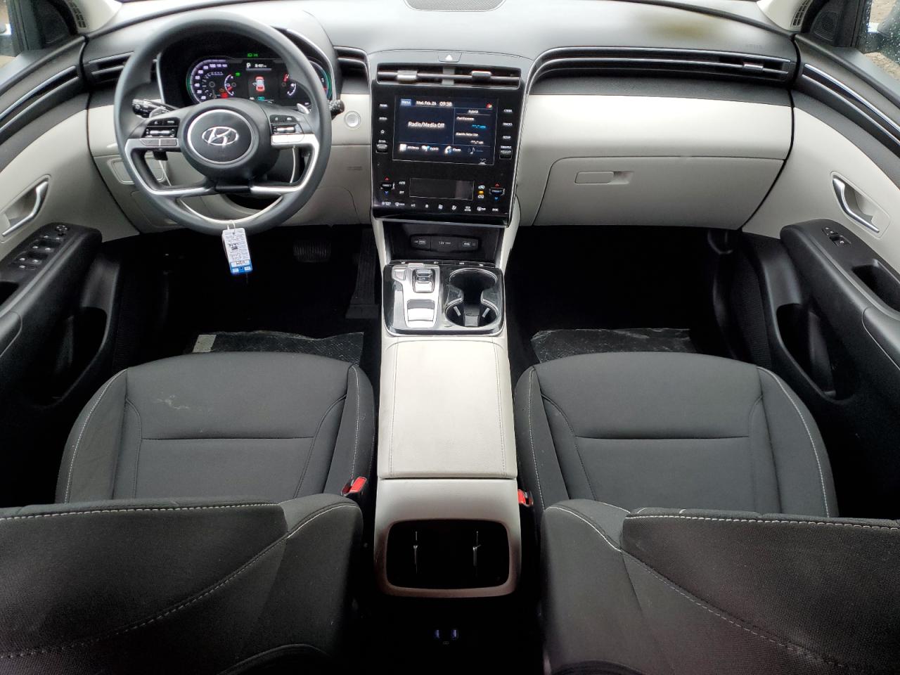 2022 HYUNDAI TUCSON BLUE VIN:KM8JBCA10NU029999