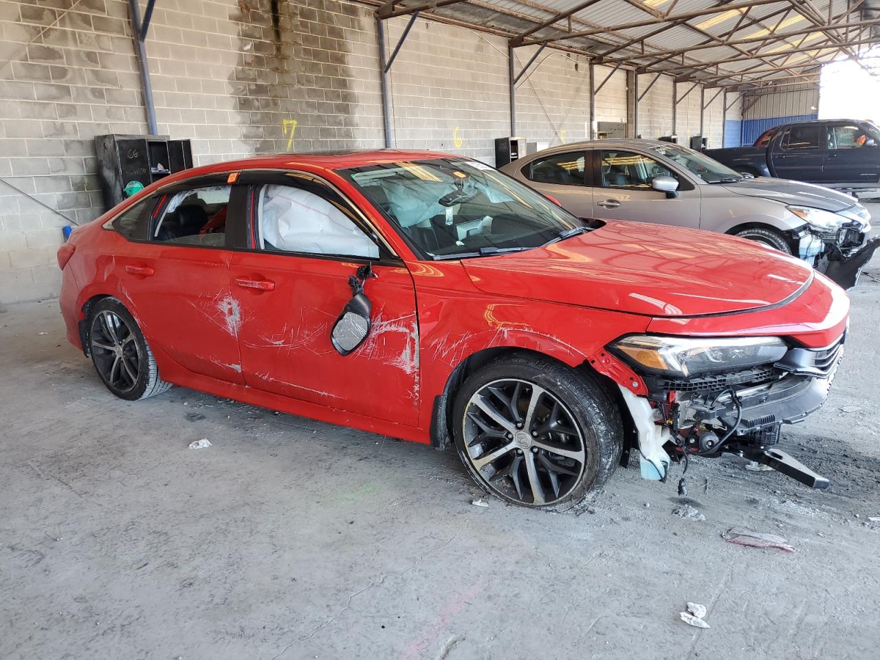 2022 HONDA CIVIC TOURING VIN:2HGFE1F98NH310229
