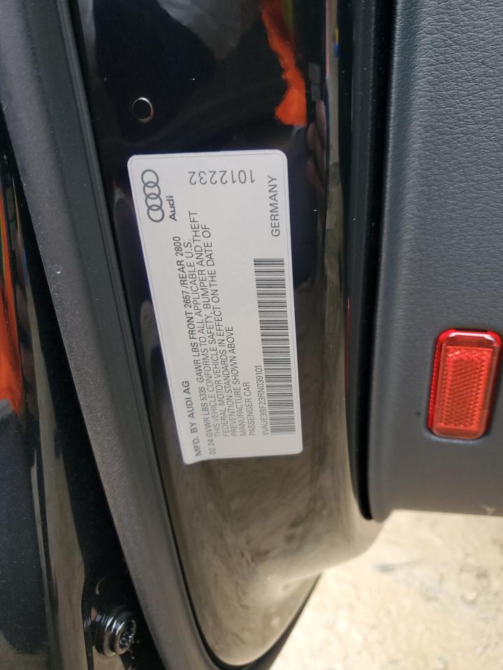 2024 AUDI A6 PREMIUM PLUS VIN:WAUE3BF23RN039101
