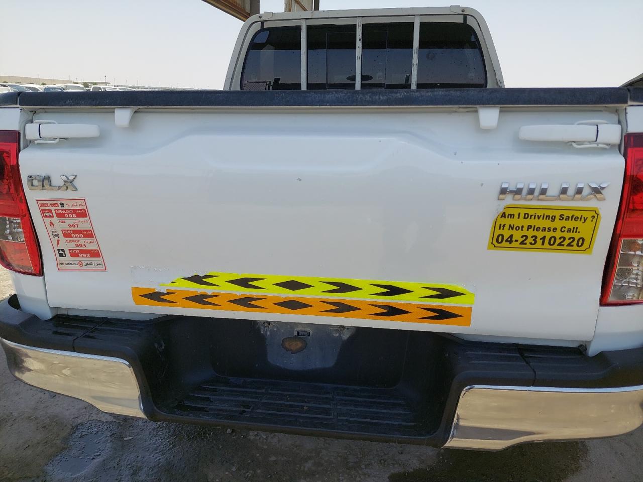 2021 TOYOTA HILUX VIN:MR0DX9CD0M2******