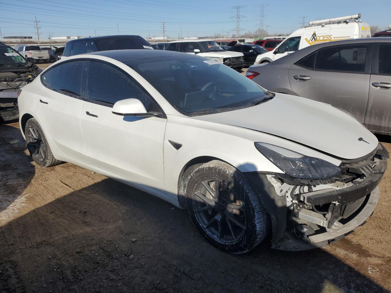 2022 TESLA MODEL 3  VIN:5YJ3E1EB5NF276505