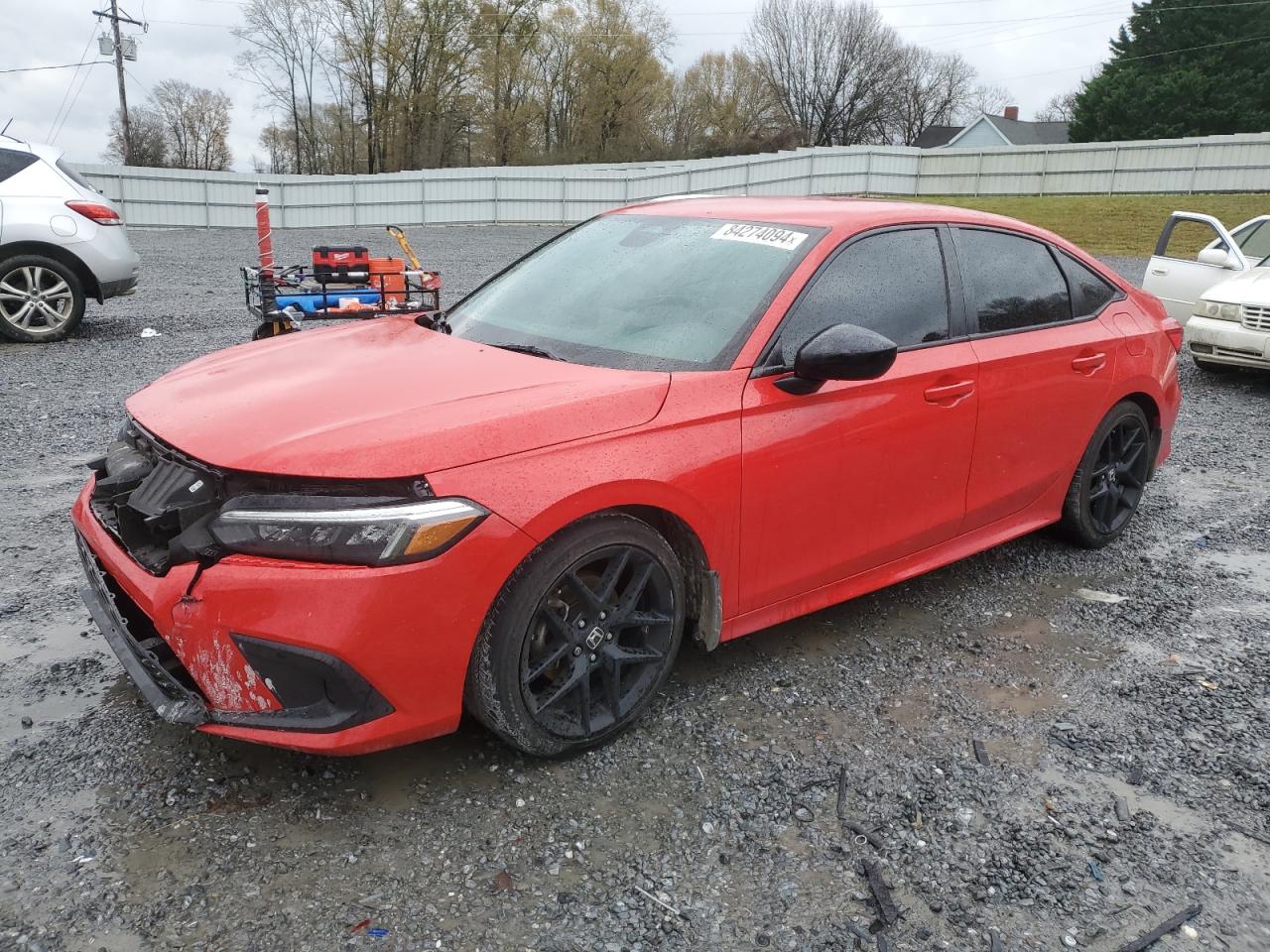 2023 HONDA CIVIC SPORT VIN:2HGFE2F59PH508016