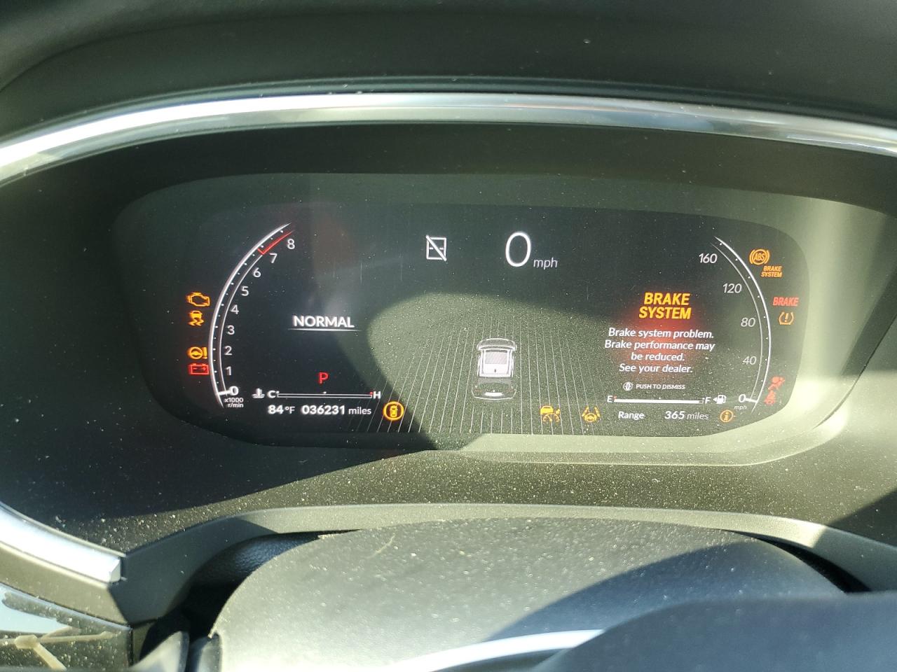 2022 ACURA MDX TECHNOLOGY VIN:5J8YD9H45NL007875