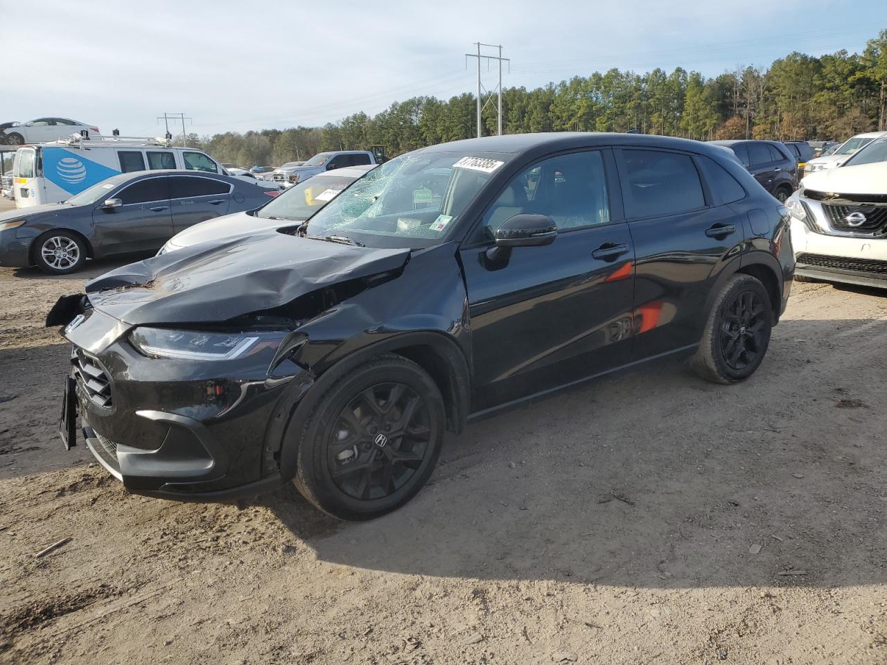 2024 HONDA HR-V SPORT VIN:3CZRZ1H53RM721887