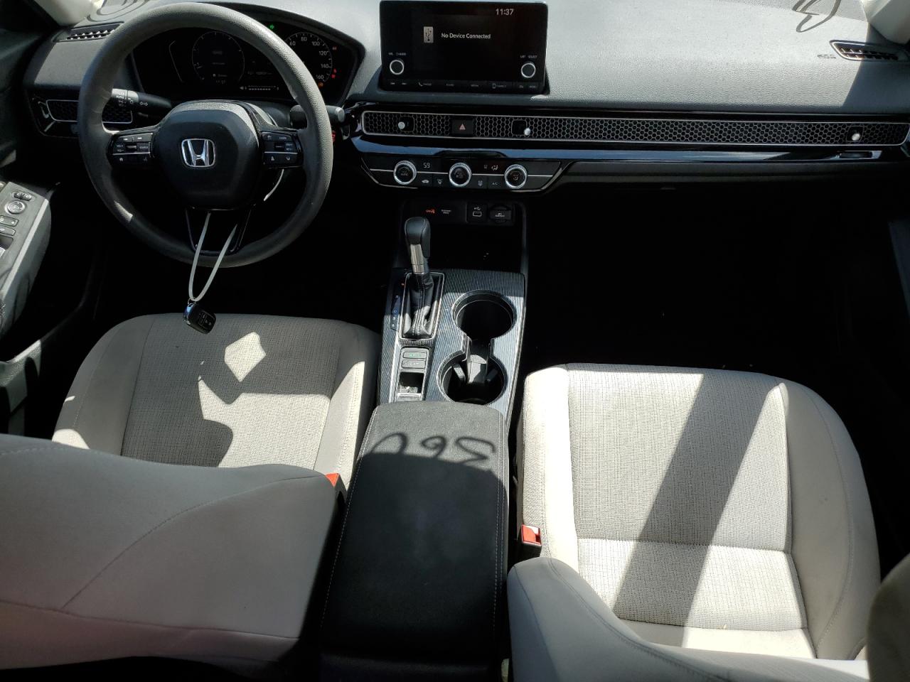 2022 HONDA CIVIC LX VIN:2HGFE2F23NH510380