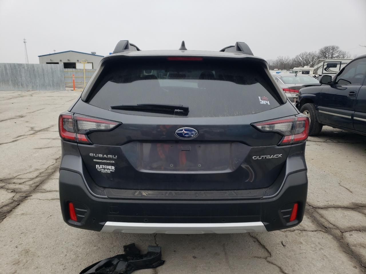 2022 SUBARU OUTBACK LIMITED VIN:4S4BTANC1N3201447