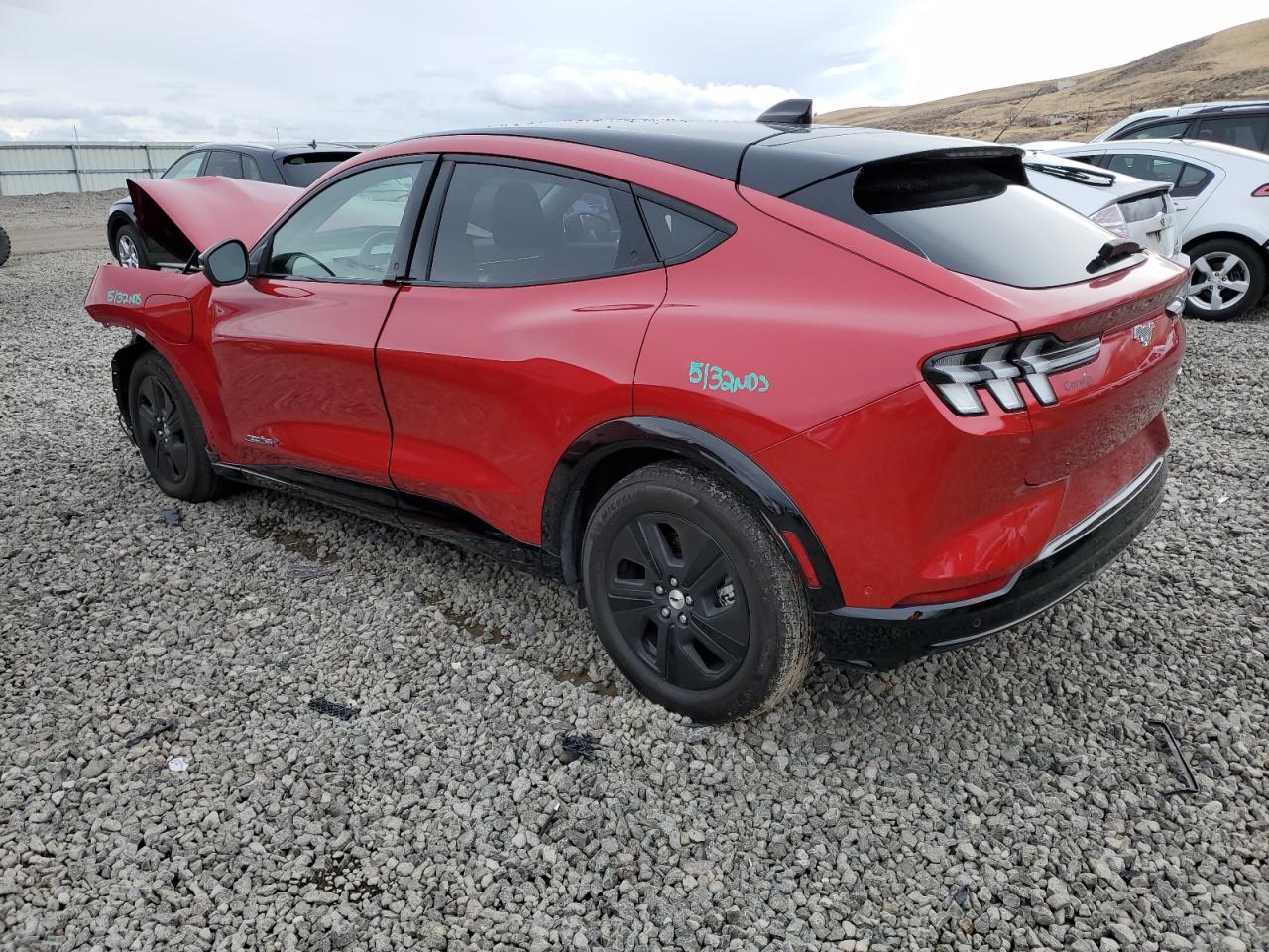 2022 FORD MUSTANG MACH-E CALIFORNIA ROUTE 1 VIN:3FMTK2SU6NMA27268