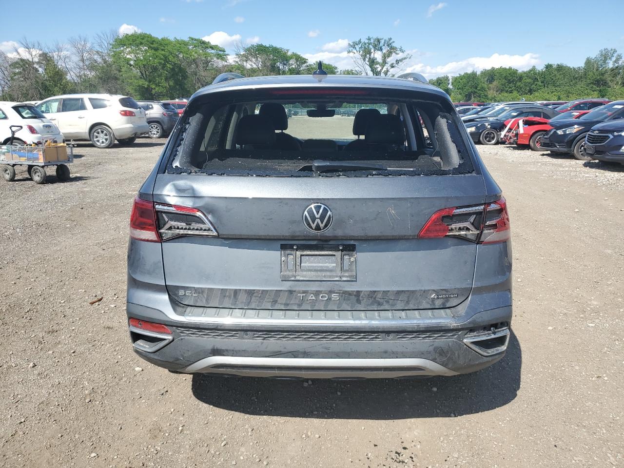 2022 VOLKSWAGEN TAOS SEL VIN:3VV2X7B22NM043000