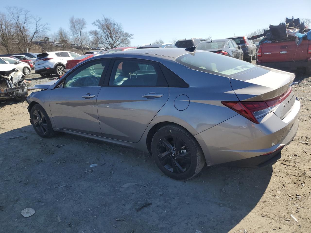 2023 HYUNDAI ELANTRA BLUE VIN:KMHLM4AJXPU086349