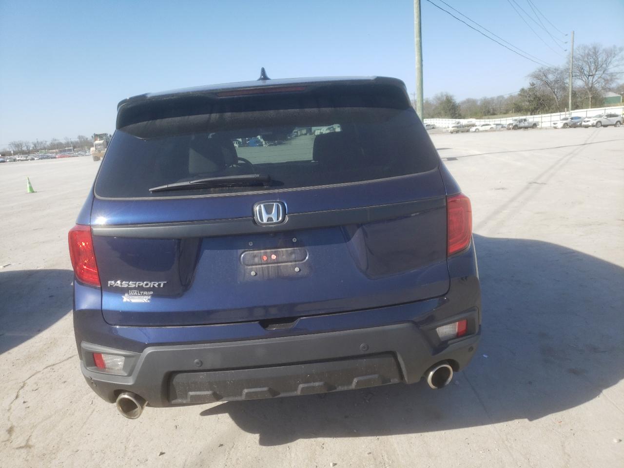 2022 HONDA PASSPORT EXL VIN:5FNYF7H50NB004407