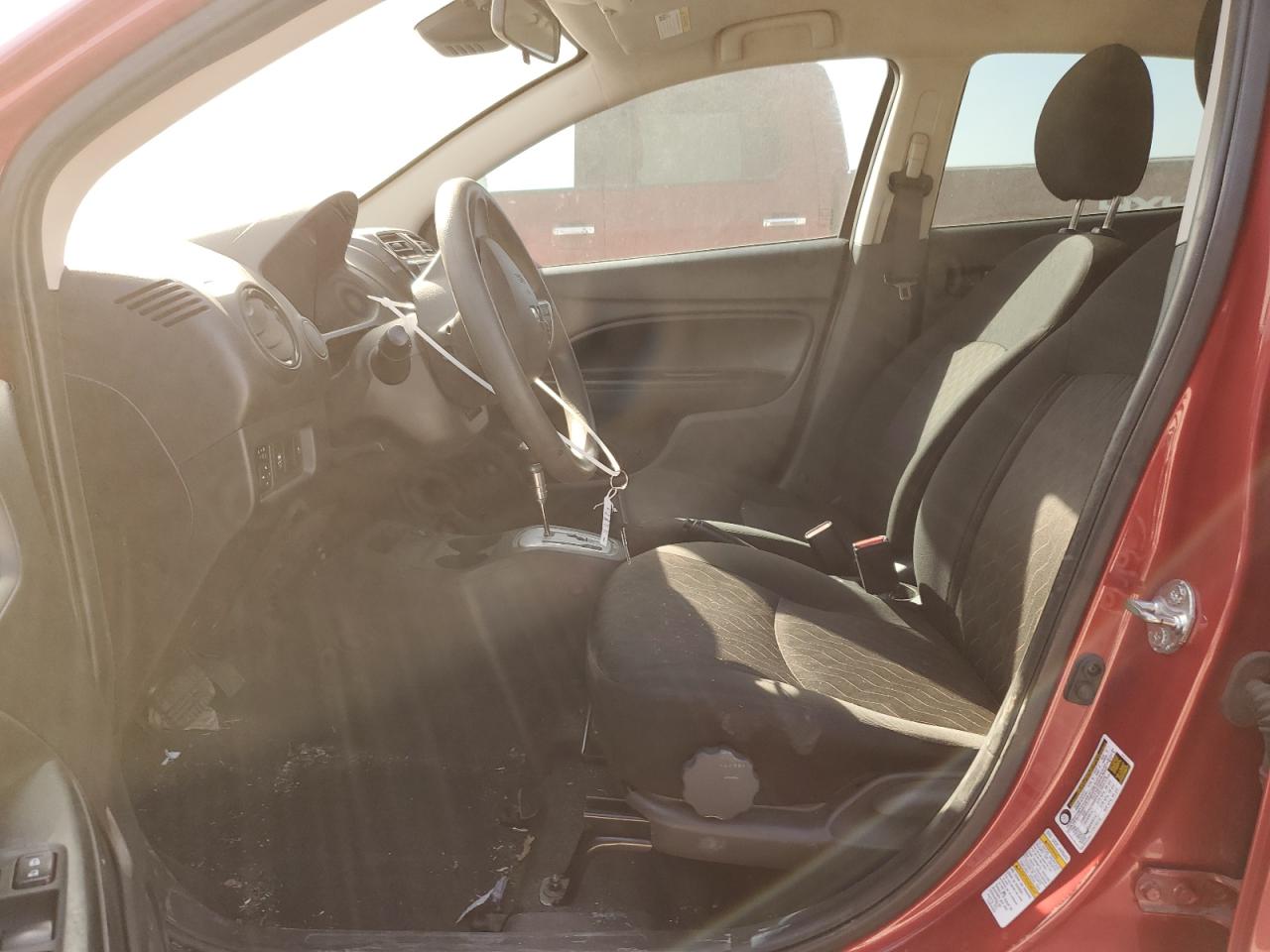 2022 MITSUBISHI MIRAGE ES VIN:ML32AUHJ9NH001458