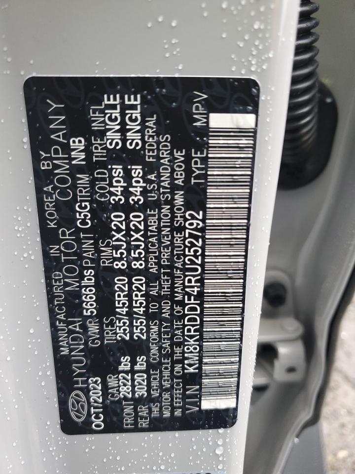 2024 HYUNDAI IONIQ 5 LIMITED VIN:KM8KRDDF4RU252792
