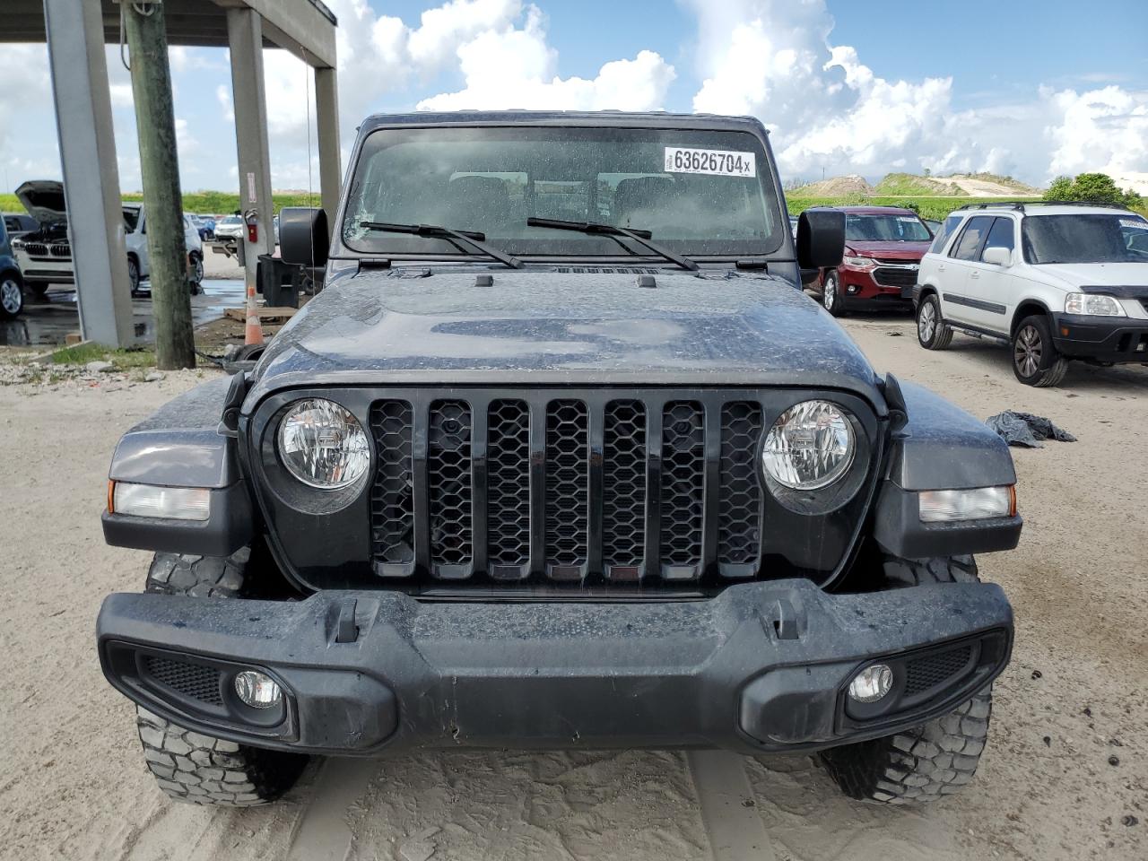 2022 JEEP GLADIATOR SPORT VIN:WP0AA2A8XNS255297