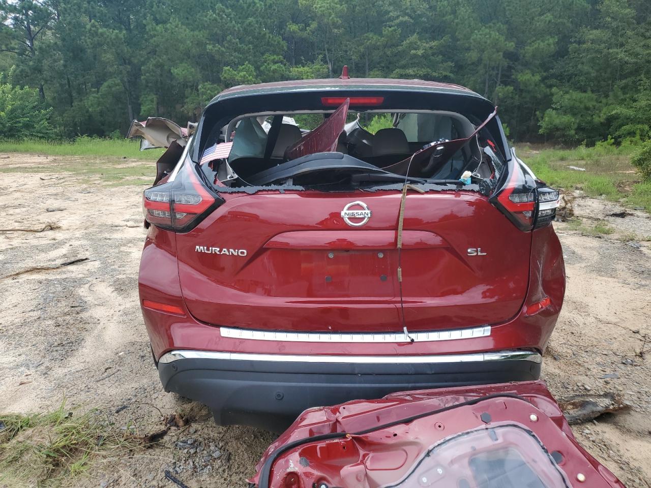 2022 NISSAN MURANO SL VIN:5N1AZ2CJ6NC112202