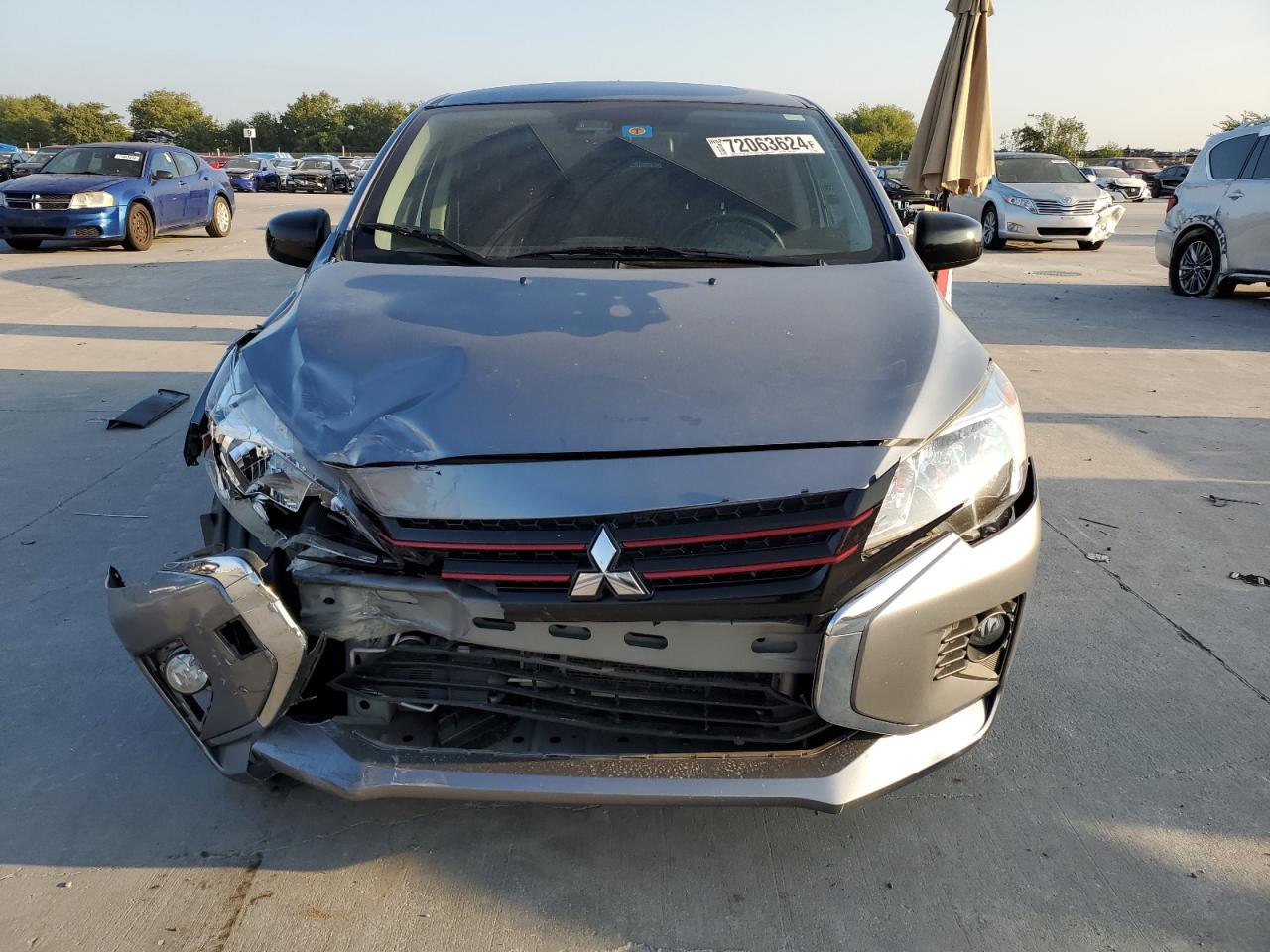 2022 MITSUBISHI MIRAGE G4 ES VIN:ML32FUFJ4NHF03334