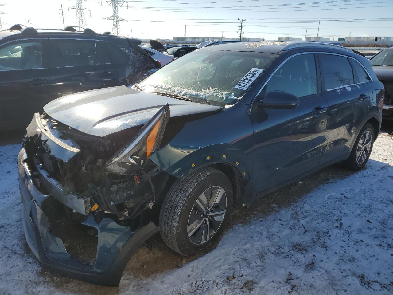 2022 KIA NIRO LX VIN:KNDCB3LC9N5535207