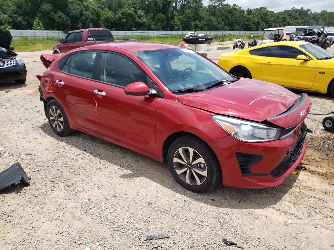 2022 KIA RIO LX VIN:3KPA24AD9NE454723
