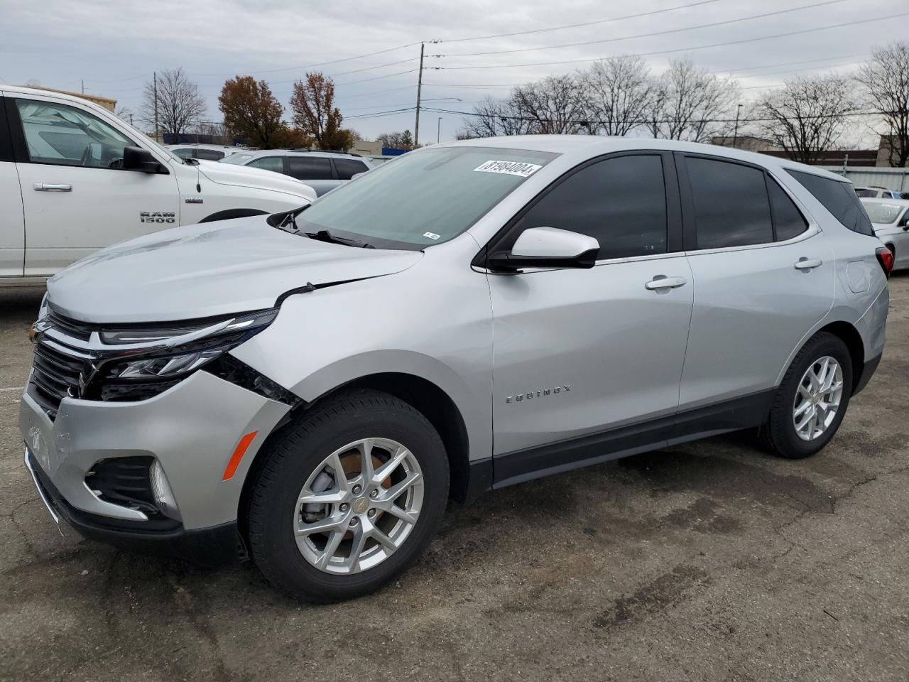 2022 CHEVROLET EQUINOX LT VIN:3GNAXUEV5NL194845