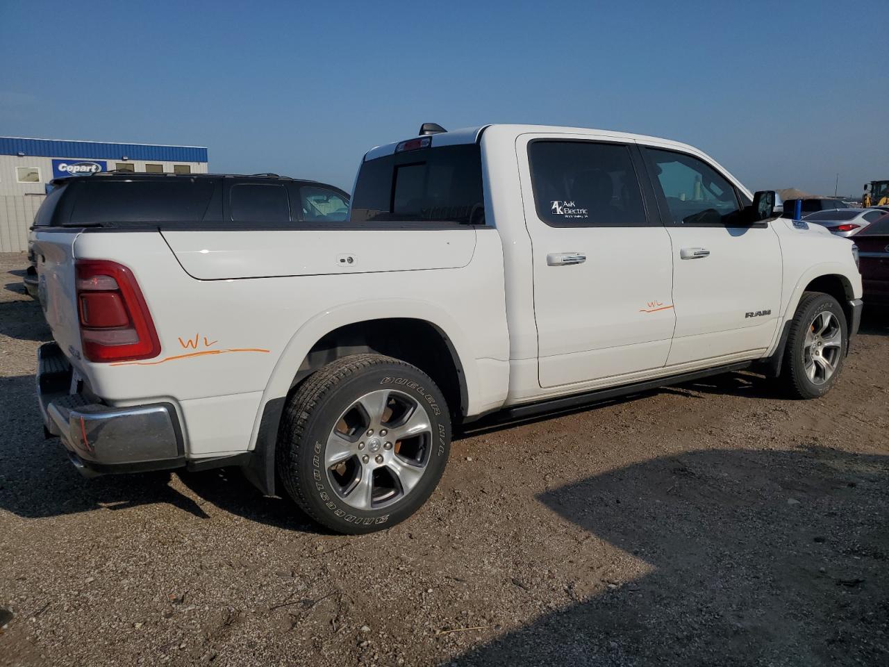 2022 RAM 1500 LARAMIE VIN:1C6SRFJT7NN213748