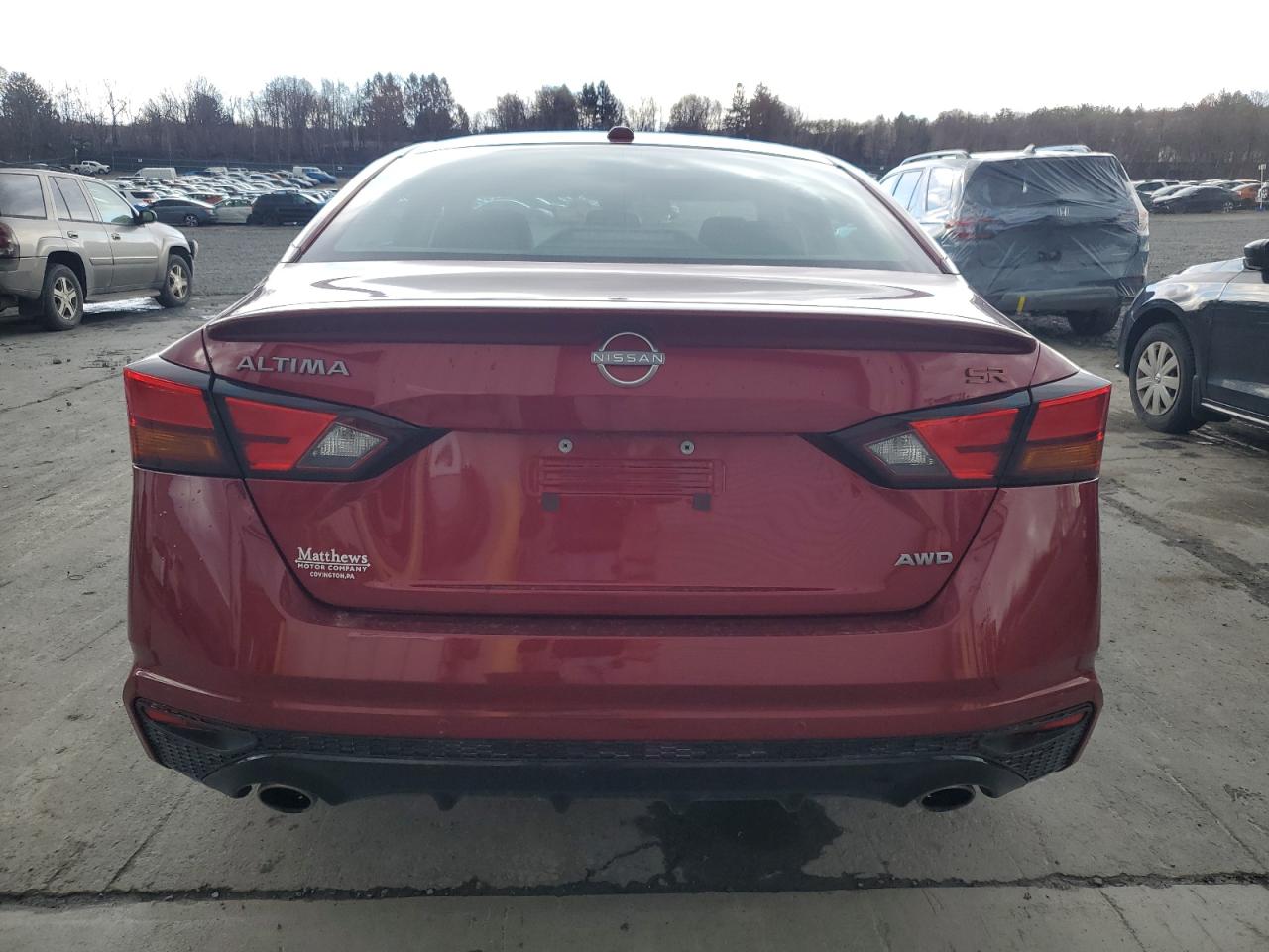 2023 NISSAN ALTIMA SR VIN:1N4BL4CW5PN364554