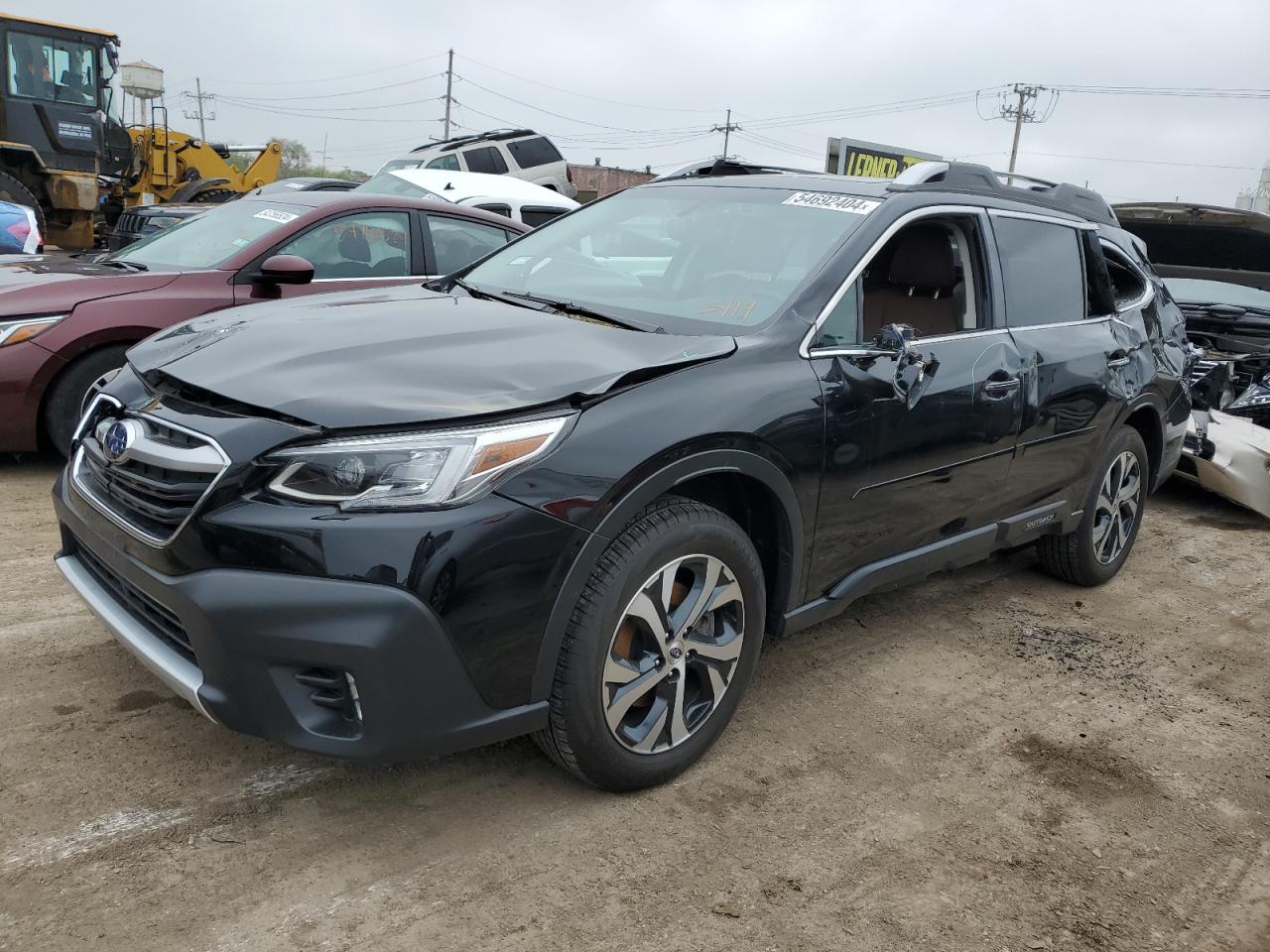 2022 SUBARU OUTBACK TOURING VIN:4S4BTAPC3N3213189