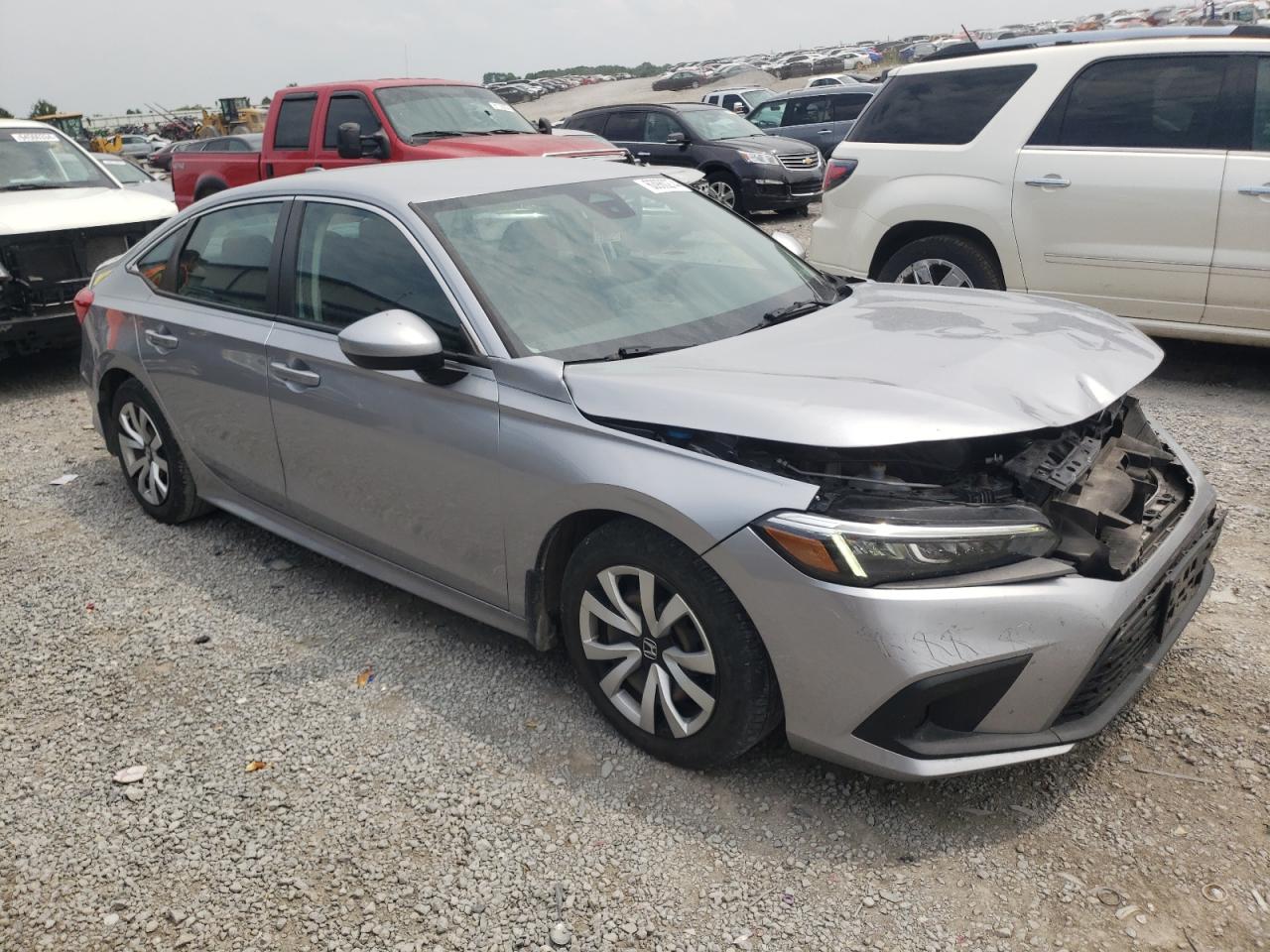 2022 HONDA CIVIC LX VIN:2HGFE2F23NH522447