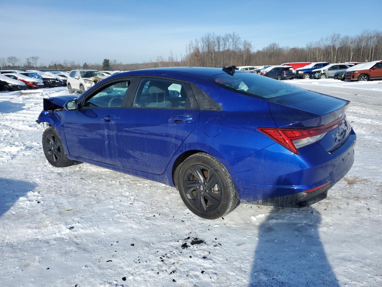 2023 HYUNDAI ELANTRA BLUE VIN:KMHLM4AJ8PU082641