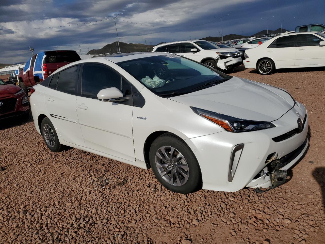 2022 TOYOTA PRIUS NIGHT SHADE VIN:JTDKAMFU9N3155840