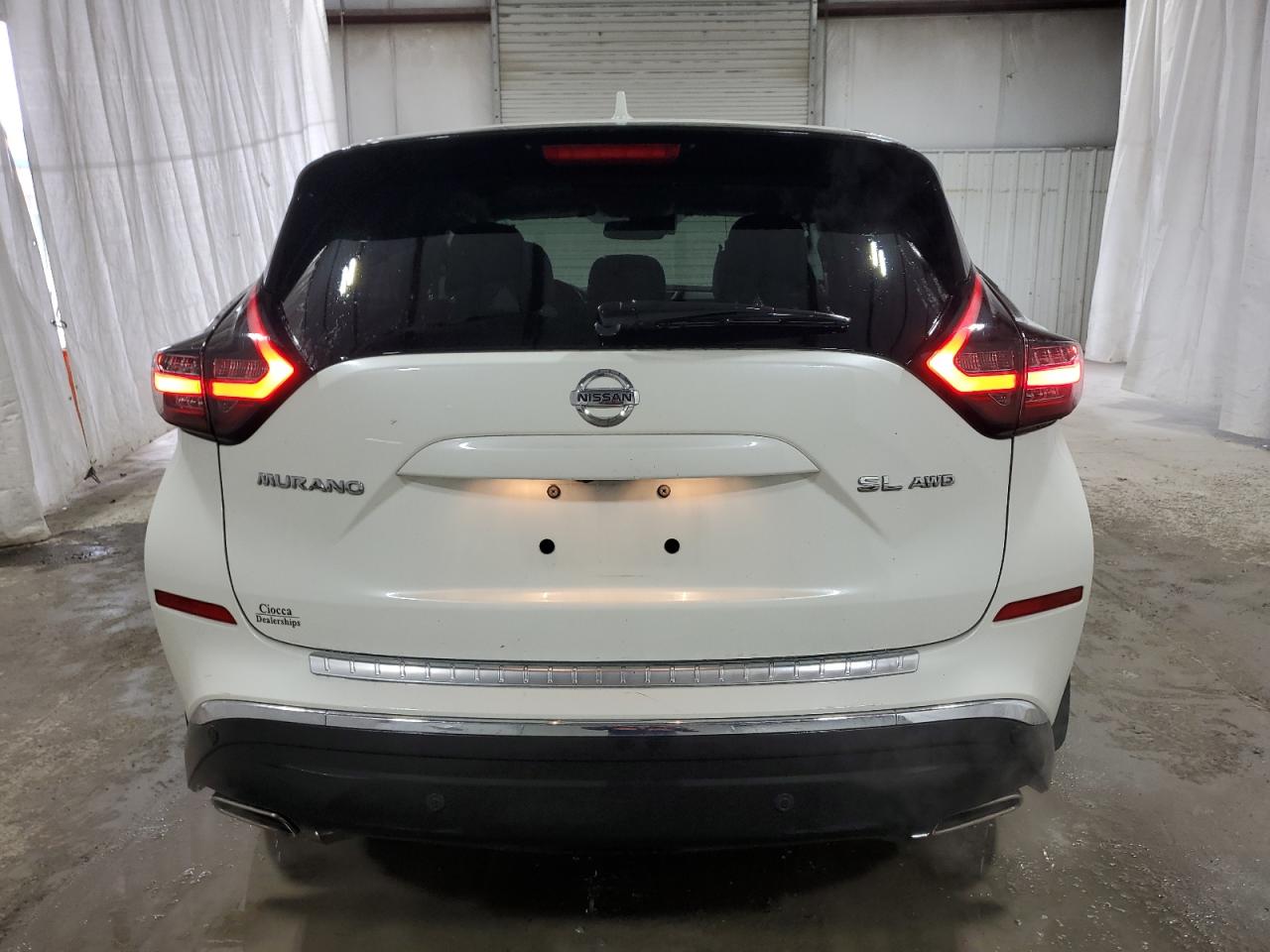 2022 NISSAN MURANO SL VIN:5N1AZ2CS2NC109757