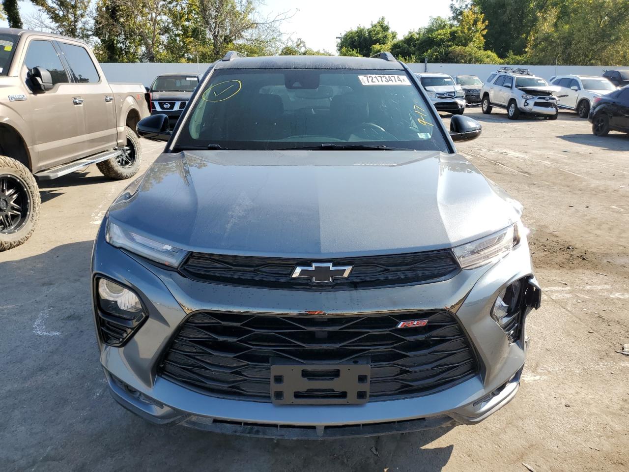 2022 CHEVROLET TRAILBLAZER RS VIN:KL79MTSL0NB018799