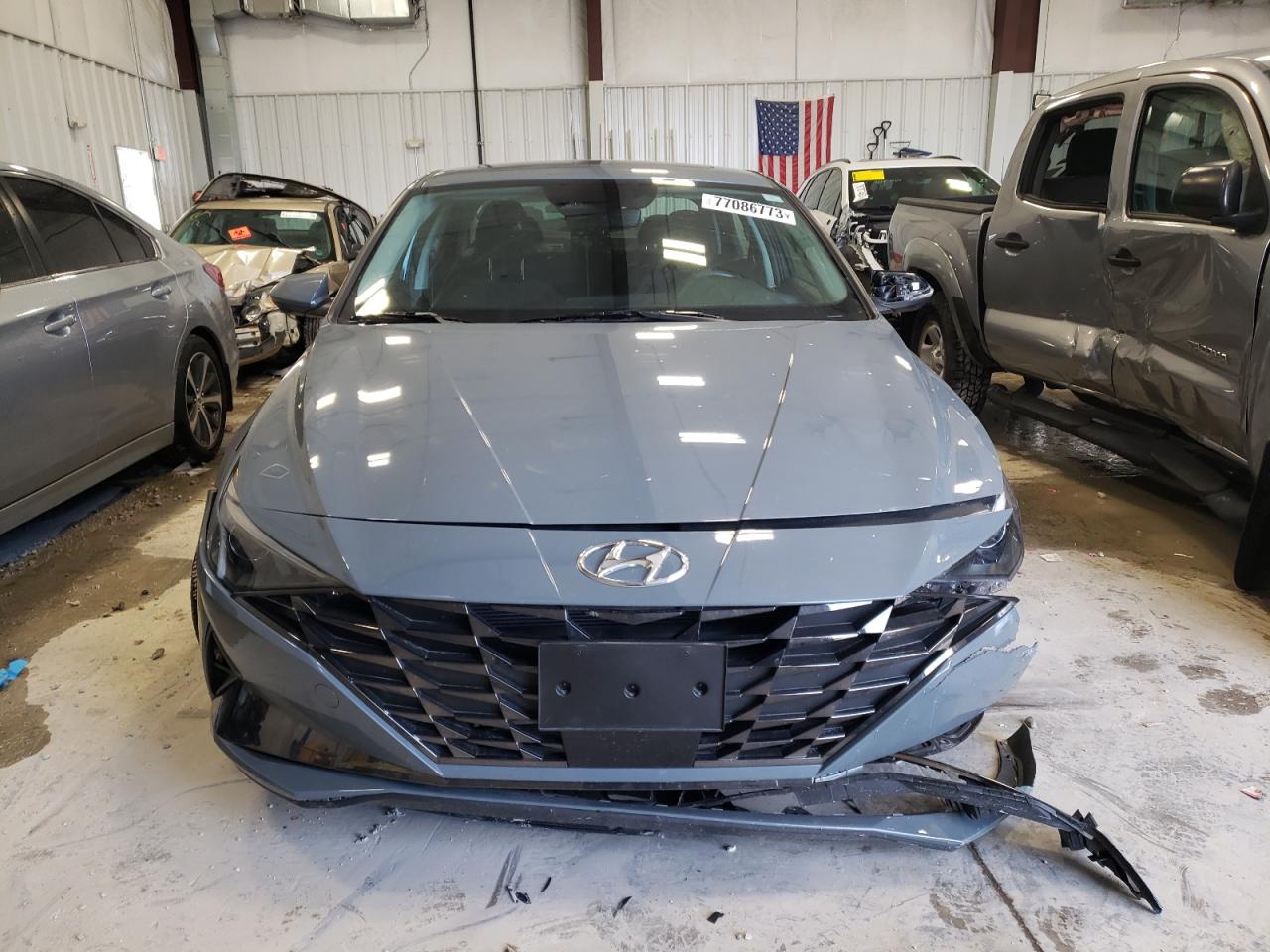 2022 HYUNDAI ELANTRA SEL VIN:KMHLN4AG2NU337489