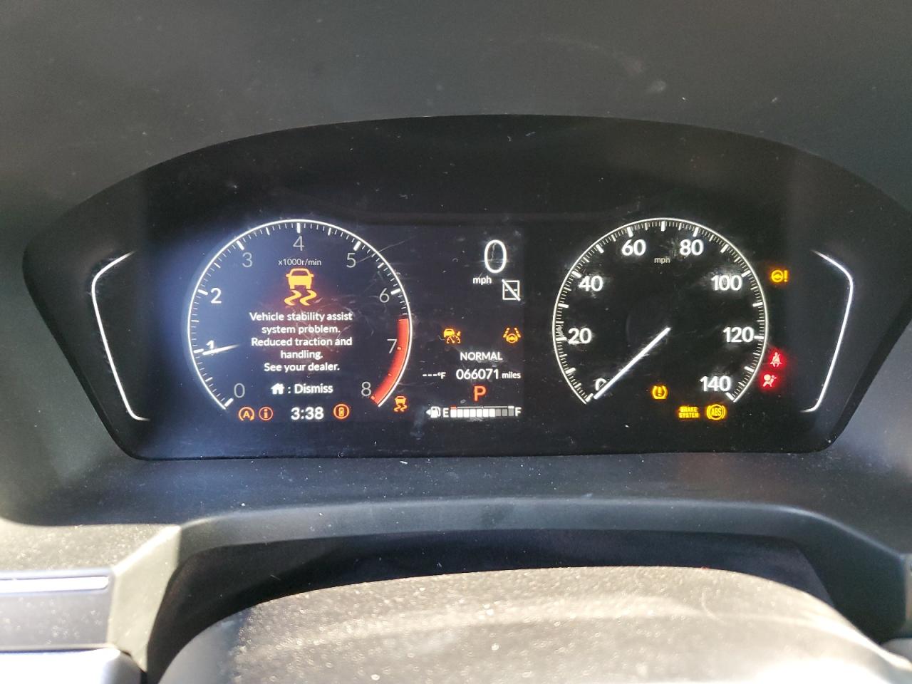 2023 HONDA PILOT TOURING VIN:5FNYG1H74PB051938