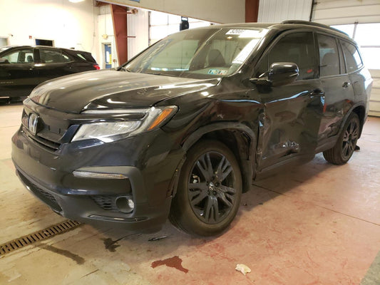 2022 HONDA PILOT BLACK VIN:5FNYF6H75NB072858