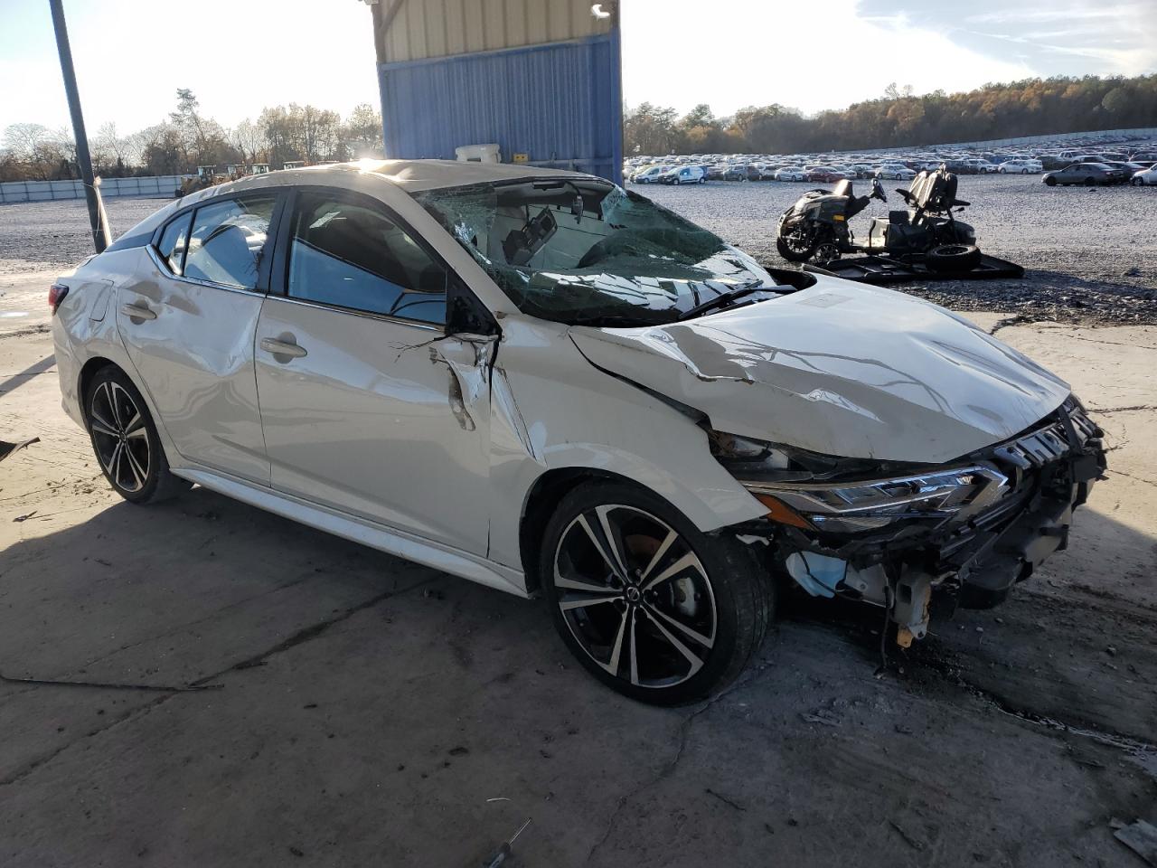 2022 NISSAN SENTRA SR VIN:3N1AB8DV9NY317956