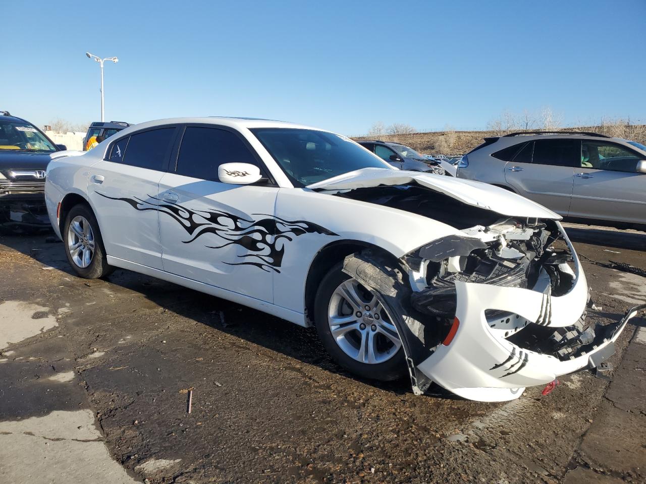 2022 DODGE CHARGER SXT VIN:2C3CDXBG4NH262017