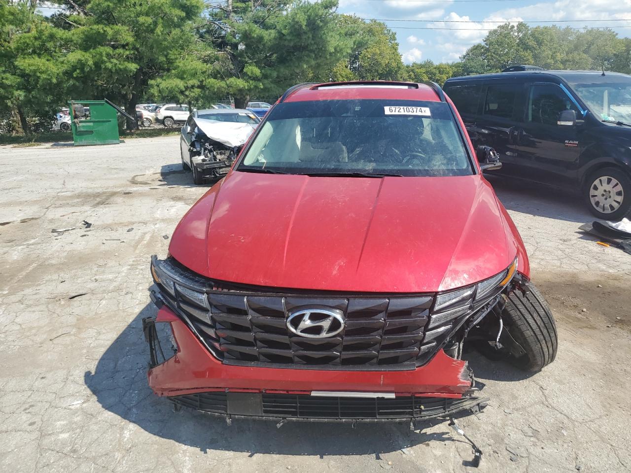 2023 HYUNDAI TUCSON SEL VIN:5NMJFCAE4PH174808