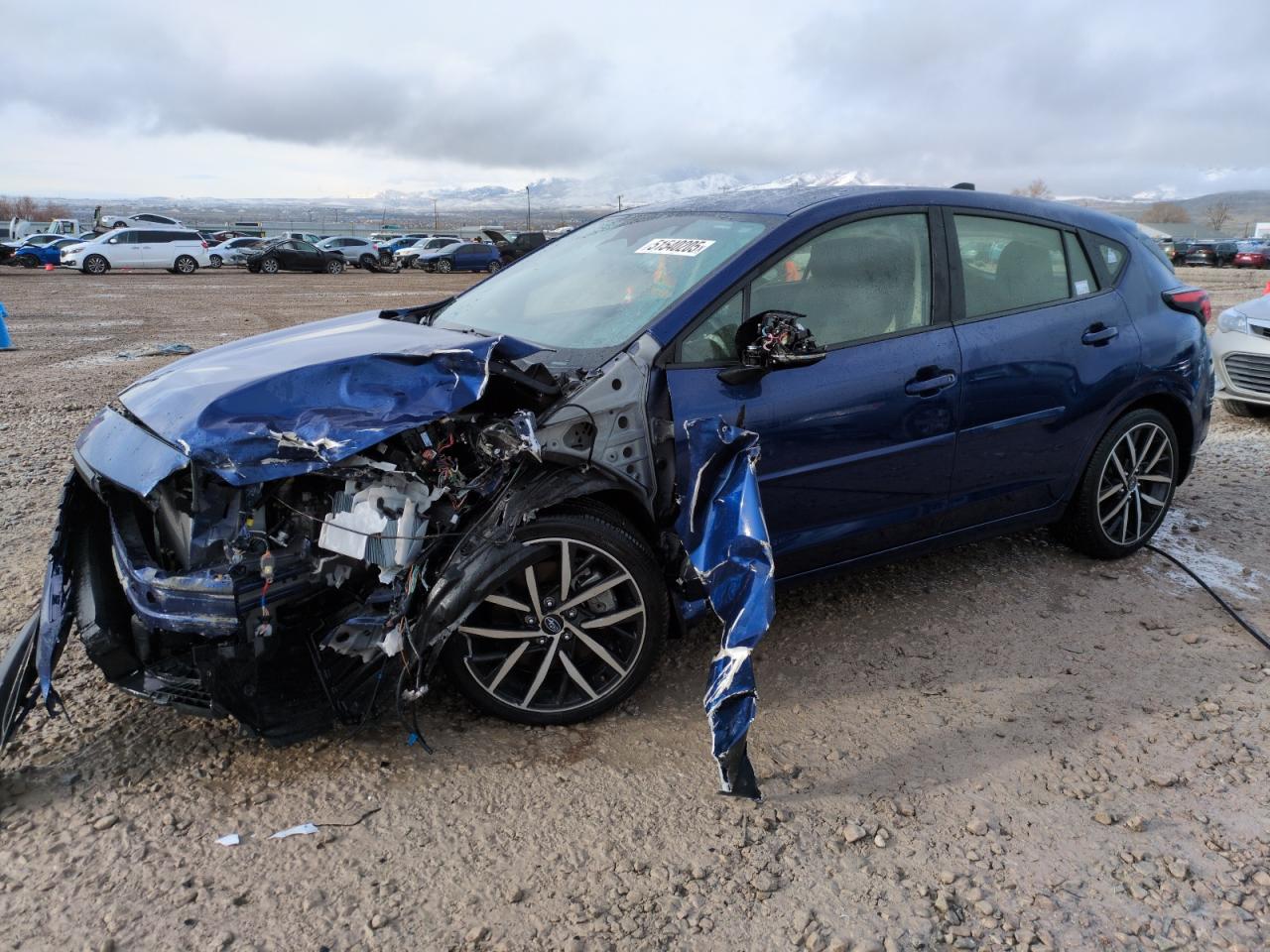 2024 SUBARU IMPREZA SPORT VIN:JF1GUAFC6R8393226