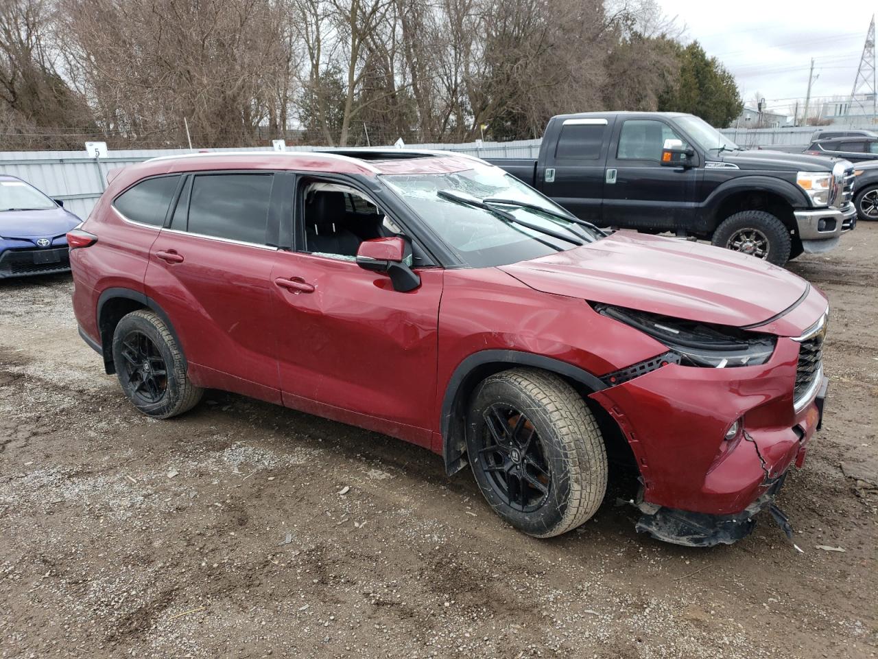 2023 TOYOTA HIGHLANDER L VIN:XP7YGCEK1NB031596