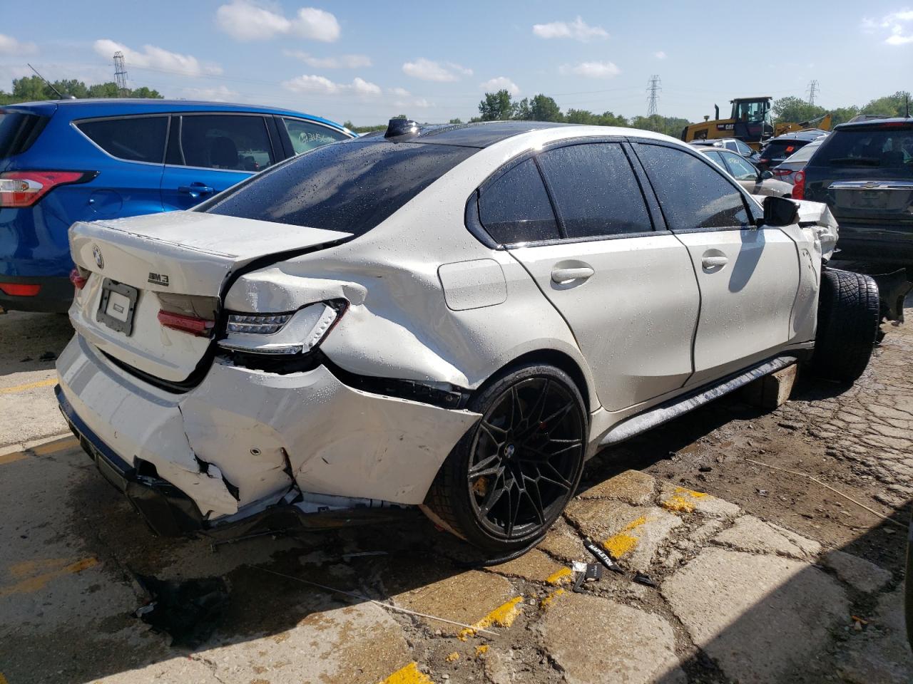 2022 BMW M3 COMPETITION VIN:WBS43AY09NFM43859