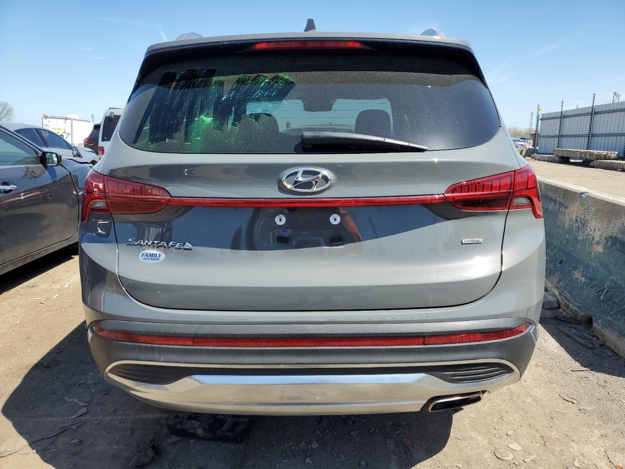 2022 HYUNDAI SANTA FE SEL VIN:5NMS3DAJ5NH460678