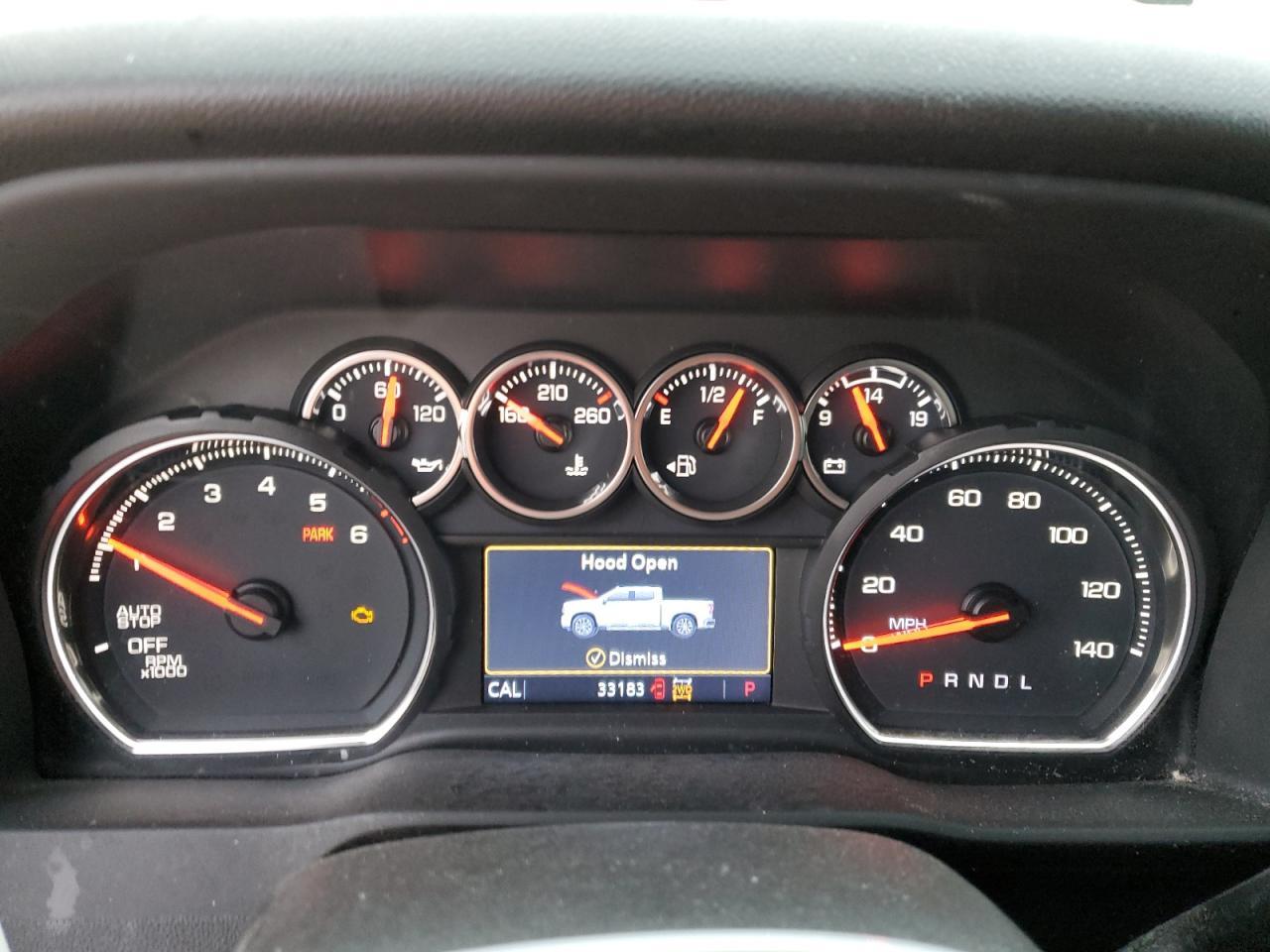 2022 CHEVROLET SILVERADO LTD K1500 RST VIN:3GCUYEED1NG114983