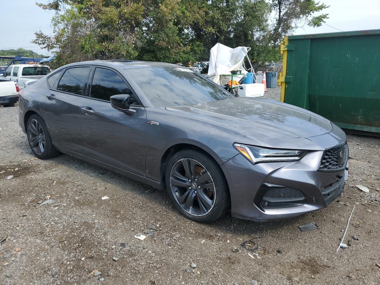 2022 ACURA TLX TECH A VIN:19UUB5F52NA004372